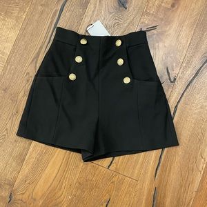 ZARA High waisted shorts NWT. Small